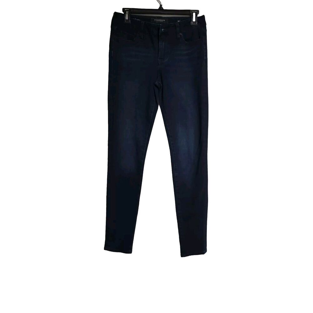 Liverpool Los Angeles Jeans Women's Ankle Skinny Stretch Denim Dark Wash Size 4